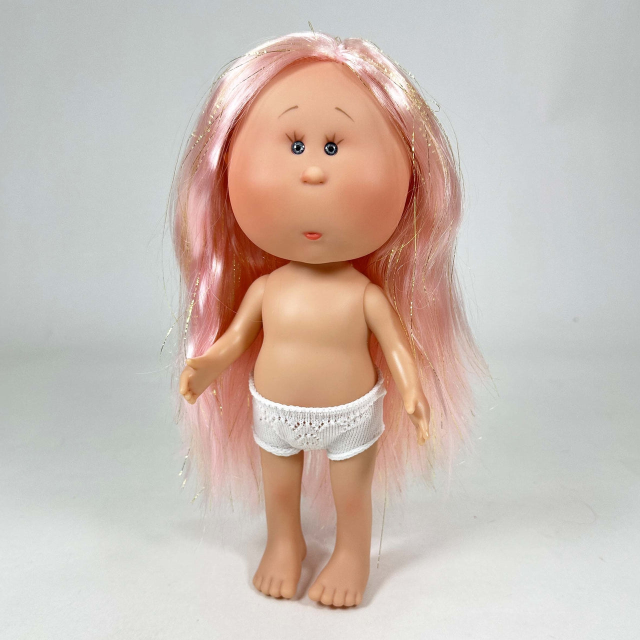 Shimmer - Mia Doll with Blush Pink Glitter Hair