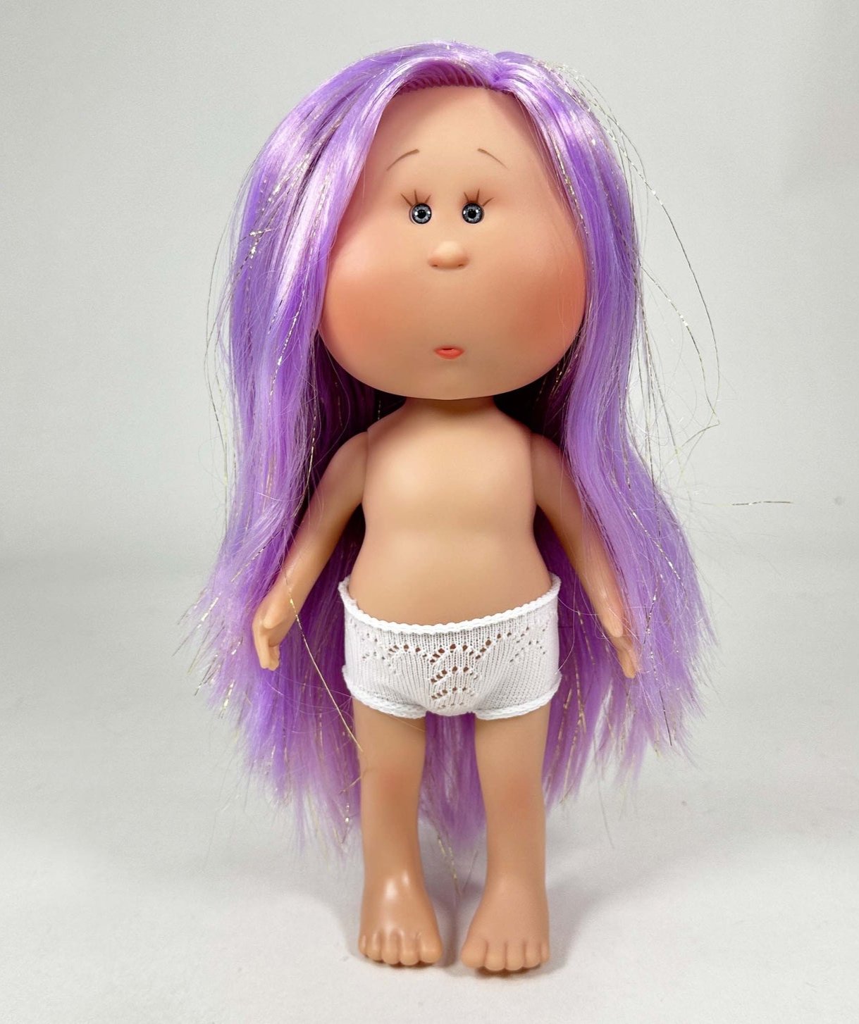 Sparkle - Mia Doll with Lavender Glitter Purple Hair