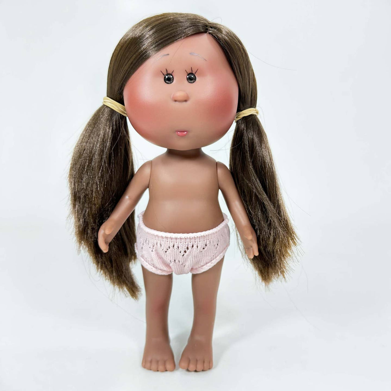 Ellie - LITTLE Mia Doll with Brown Pigtails