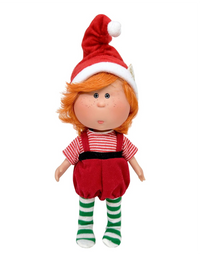 Thumbnail for Christian - Fully Dressed LITTLE Mia Holiday Doll with Orange Hair