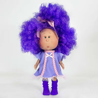 Thumbnail for Veronica - Fully Dressed Mia Doll with Vibrant Curly Purple Hair