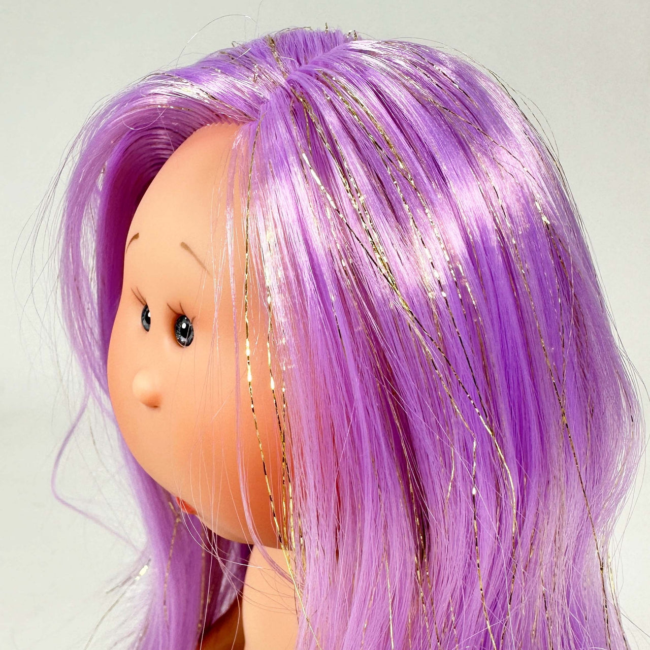 Sparkle - Mia Doll with Lavender Glitter Purple Hair