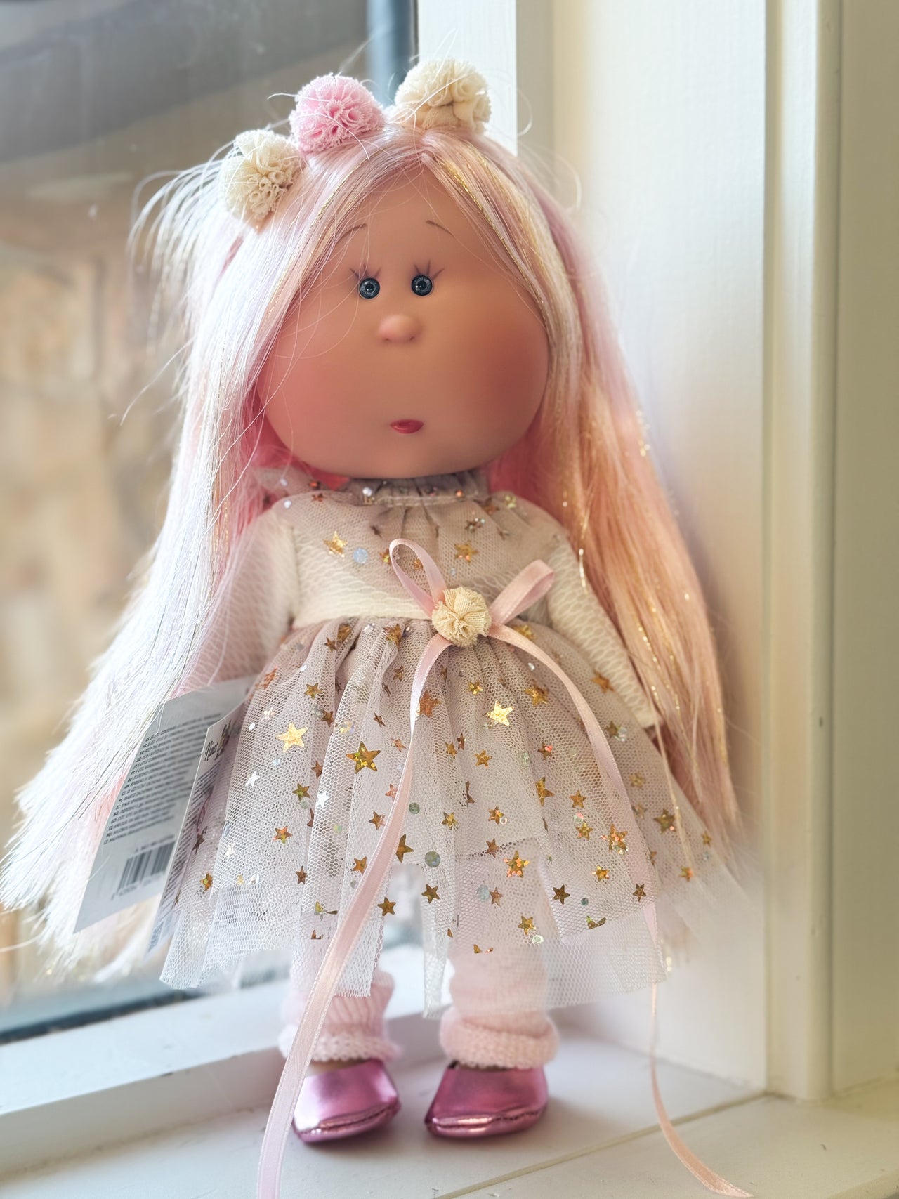 Zara  - Fully Dressed Mia Doll with Pink Glitter Hair