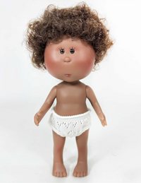 Thumbnail for Eric - LITTLE Mio Doll with Curly Brown Hair