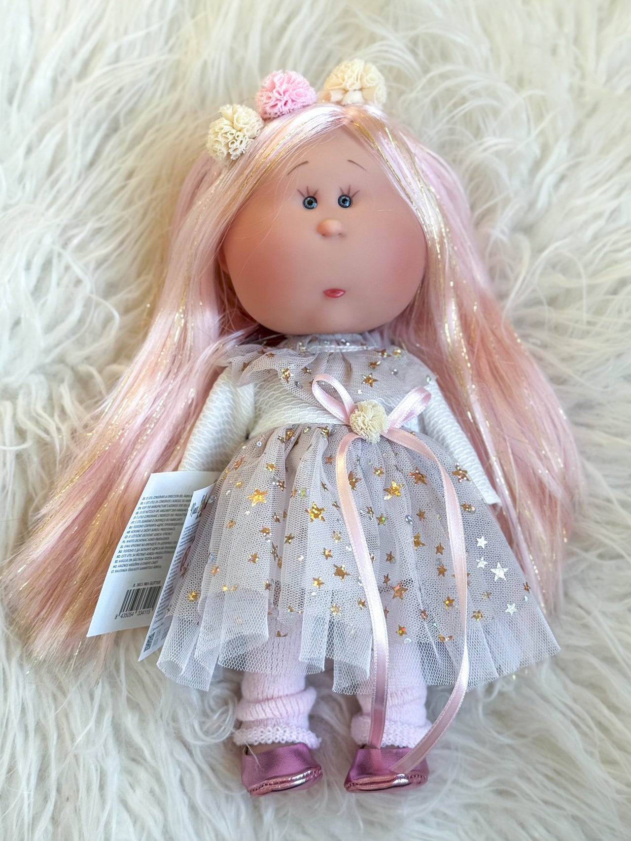 Zara  - Fully Dressed Mia Doll with Pink Glitter Hair