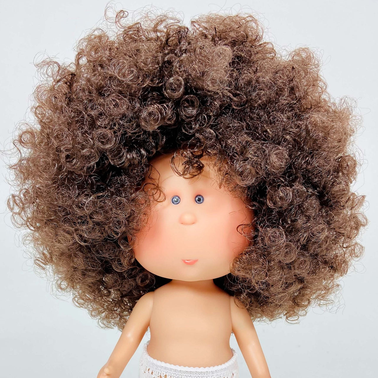 Billie - Mia Doll with Curly Chestnut Brown Hair