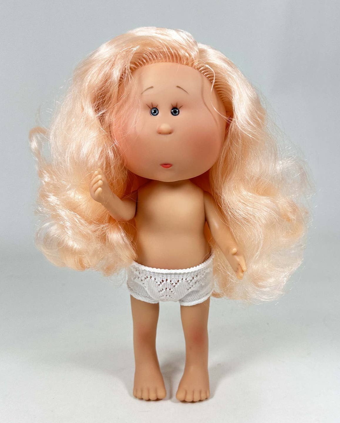 Evelyn - Mia Doll with Wavy Salmon Blonde Hair