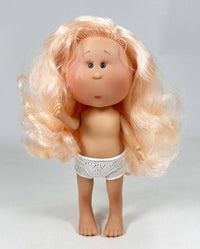 Thumbnail for Evelyn - Mia Doll with Wavy Salmon Blonde Hair